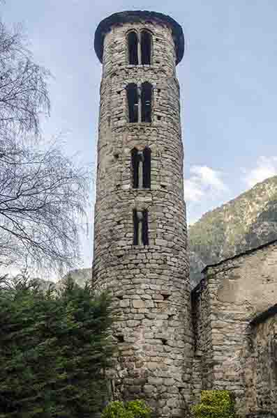 92 - Andorra - Santa Coloma - iglesia de santa Coloma